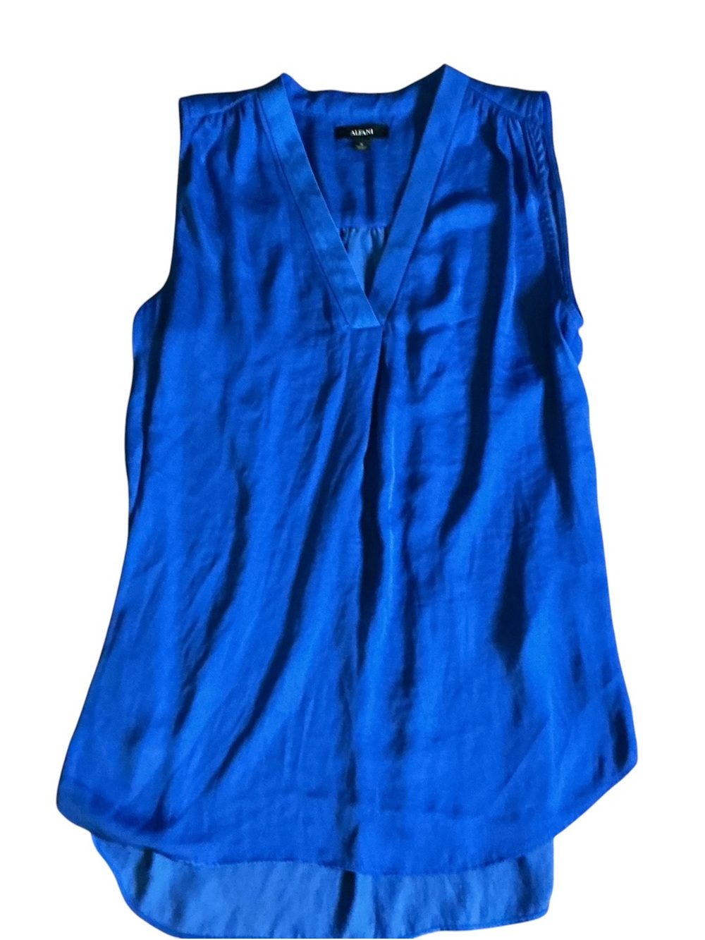 Alfani Sleeveless V-Neck Cami Top - Bright Blue